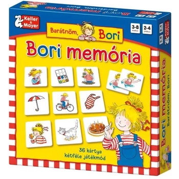 Keller&Mayer Бори Мемоария - настолна игра за развитие на уменията, с инструкции на унгарски език (713809)