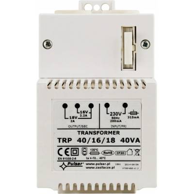 Transformátor Pulsar AWT150 - TRP 40VA/16V/18V