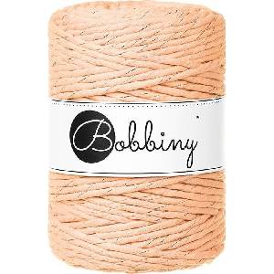 Bobbiny Macrame Cord 5 mm 100 m Unicolor Peach Fuzz юта (MX-E113)