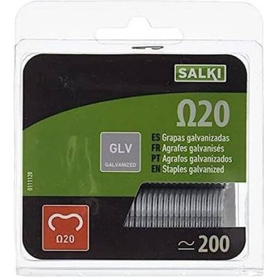 ΩSalki 111120 Objímka A-20, Bl-200, pozinkovaná OMEGA 20