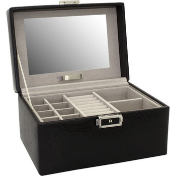 Friedrich Lederwaren šperkovnice Milano 20142 2 černá