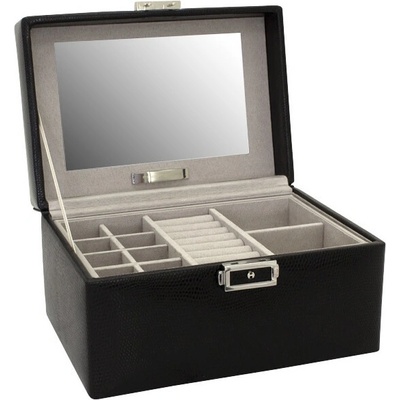 Friedrich Lederwaren šperkovnice Milano 20142 2 černá