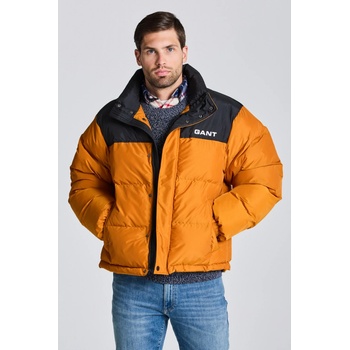 Gant D2. BLOCKED PADDED jacket oranžová