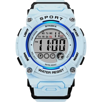 SYNOKE Детски дигитален часовник Synoke ShoXX, Син (SYNOKE-9810-BLUE)