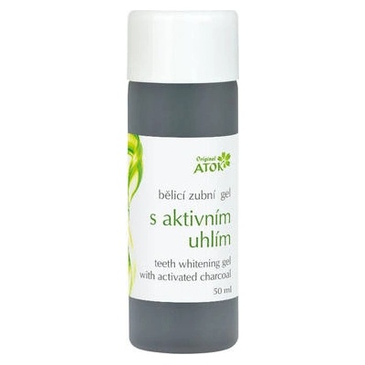 Original Atok Bělicí zubní gel s aktivním uhlím 50 ml