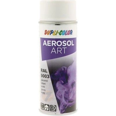 Motip Dupli Color ART farba v spreji 400 ml RAL 9003 signálna biela lesklá