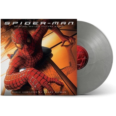 Elfman Danny ♫ Spider-man - OST / 20th Anniversary Limited Edition / Silver / HQ LP