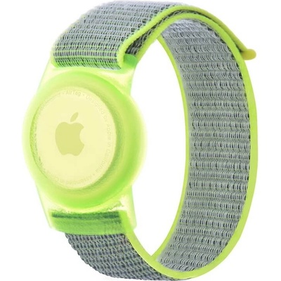 Mobile Origin Текстилна каишка за Apple AirTag - Mobile Origin Nylon AirTag Band (зелен) (FRL-ATSTR-GRV)