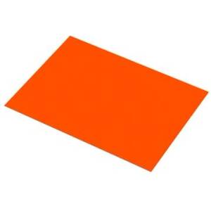 Fabriano Картон Fluorescent 250 g/m2, 50 х 65 cm, червен (15406)