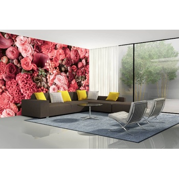 DIMEX ART s. r. o Самозалепваща се флизелинова фототапета цъфтящо лято 375 x 250 см