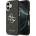 GUESS PU Leather 4G Metal Logo Gold Frame Задний Чехол за iPhone 17 Black Guess | Cheren | МЪЖЕ | UNI