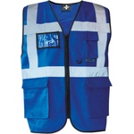 Korntex hi-vis kxmf berlin / Светлоотразителна многофункционална жилетка - кралско синьо m (76kxmf45002)