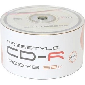  Диск CD-R FREESTYLE 700MB 52x , оп. 25