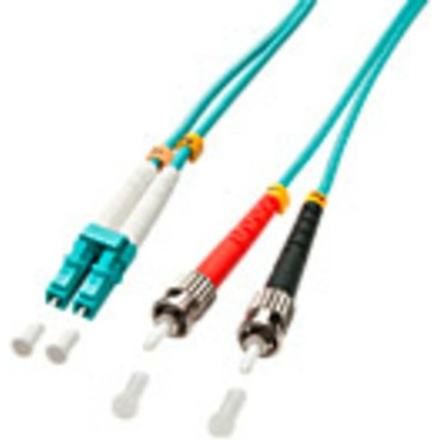 Lindy 46386 optické vlákno LWL prepojovací [2x LC - 2x ST] 50/125 µ Multimode OM3 20m