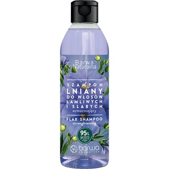 Barwa Natural Flax posilňujúci šampón s vitamínmi 300 ml