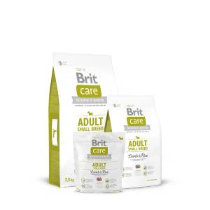 Brit Adult Small Breed Lamb & Rice - с агнешко месо и ориз, за дребни породи над 12 месеца