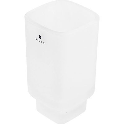 Nimco kibo Náhradní nádobka pro WC štětku skleněná 1094C-Ki