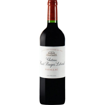 Chateau Haut Bages Liberal Pauillac suché červené 2009 13,5% 0,75 l (holá láhev)