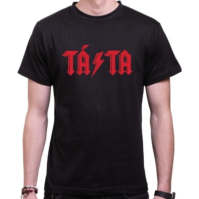 Fajntričko tričko pro rockového tátu TÁTA AC/DC