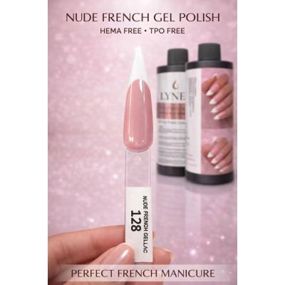 128 LNS Nude French Gellac 250ML – Perfektný French základ