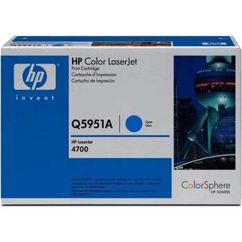 HP 643A originální tonerová kazeta azurová Q5951A