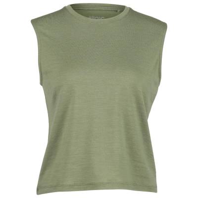 Дамска мериносова блуза Stoic Women's MerinoPure180 HaldenSt. Tank Merino shirt - Moss Green - размер 3XL (916-5787-0317)