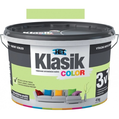 Het Klasik Color - KC 528 zelený pistáciový 7+1 kg