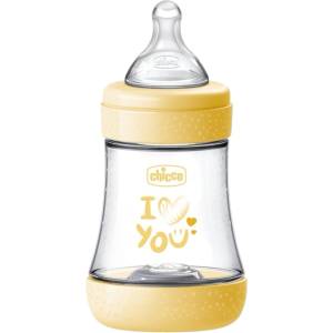 Chicco Бебешко шише Chicco Perfect 5 - PP, 150 ml, асортимент (N0274) - ozone