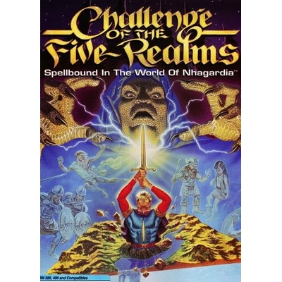 MicroProse Challenge of the Five Realms Spellbound in the World of Nhagardia (PC)