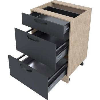 Image 1 of ИРИМ Долен кухненски шкаф Сити МФ-Карбон мат-11-54 60 см