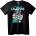 NOONEBRAND Тениска Адикт към Касиери Аптека - 7XL, White