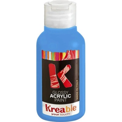Akrylová barva 100 ml světle modrá
