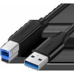 Ugreen US210 USB 3.0 A-B Cable for Printer 2m (Black)