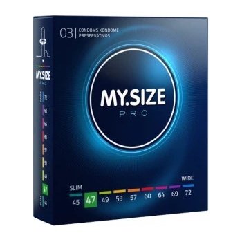 My Size Pro 3 бр. Презервативи My Size Pro 47 мм