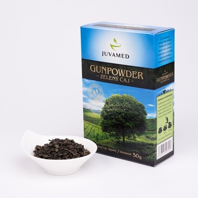 JUVAMED GUNPOWDER ZELENY SYP. 50 g