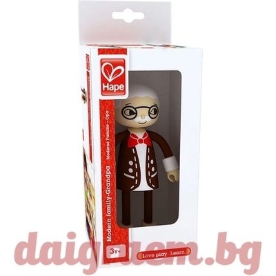 Hape Дървена кукла Модерно семейство Дядо hape e3503 (h3503)