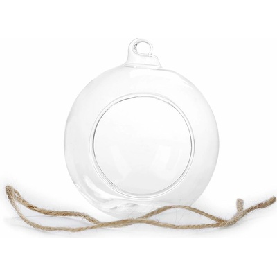Skleněná koule Ø8 cm aerárium transparent 1 ks