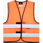Korntex hi-vis kxq thessaloniki / Лятна светлоотразителна мрежеста жилетка - оранжева xxxl (76kxq123513)
