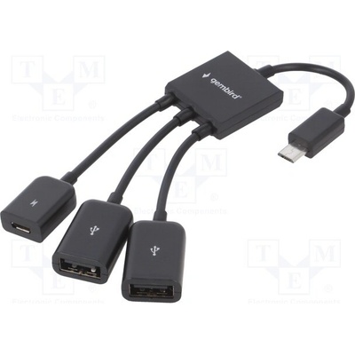 Gembrid Adaptér 0,13m černá UHB-OTG-02