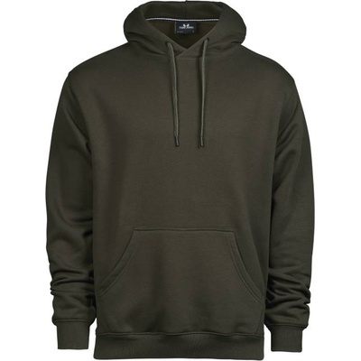 TEE JAYS TJ5430 / Мъжки суичър с качулка - тъмно маслинено зелено M (185430b6602)