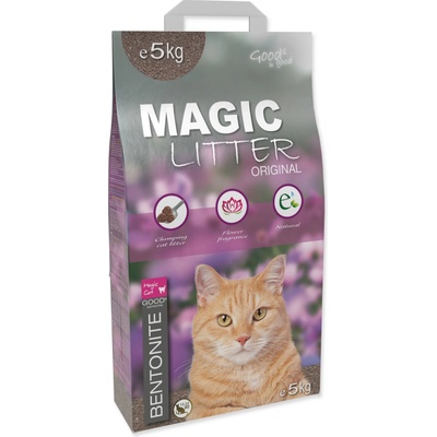 Magic Cat Magic Litter Bentonite Original Flowers 10 kg – Zboží Dáma