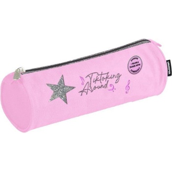 Unkeeper Ученически несесер Unkeeper - Tiktoking Around, Розов (DKT64835)