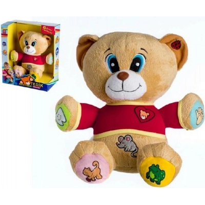 Teddies Medveď Tedík hovoriaci 30 cm CZ