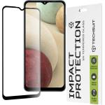 Techsuit Протектор за Samsung Galaxy A02 / M02 / A12 / A12 Nacho / F12 / M12 / A32 5G - 111D Full Cover / Full Glue Glass - черен (KF235623)
