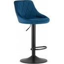 Trendie Oklahoma samet modrá / černá