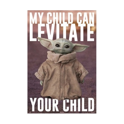 Plagát, Obraz - Star Wars: The Mandalorian - Baby Yoda, (61 x 91,5 cm)