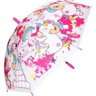 Detský dáždnik Hello Unicorn ružový