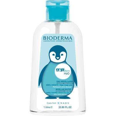 Bioderma ABCDerm H2O micelární čistící voda pro děti 1000 ml – Zbozi.Blesk.cz