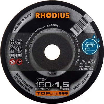 Rhodius Rezný kotúč 150 x 1,5 x 22,23 mm 205912