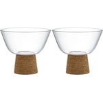 Vialli Design Чаши в комплект от 2 бр. за мелба 380 ml Vilagio - Vialli Design (5901638731128)
